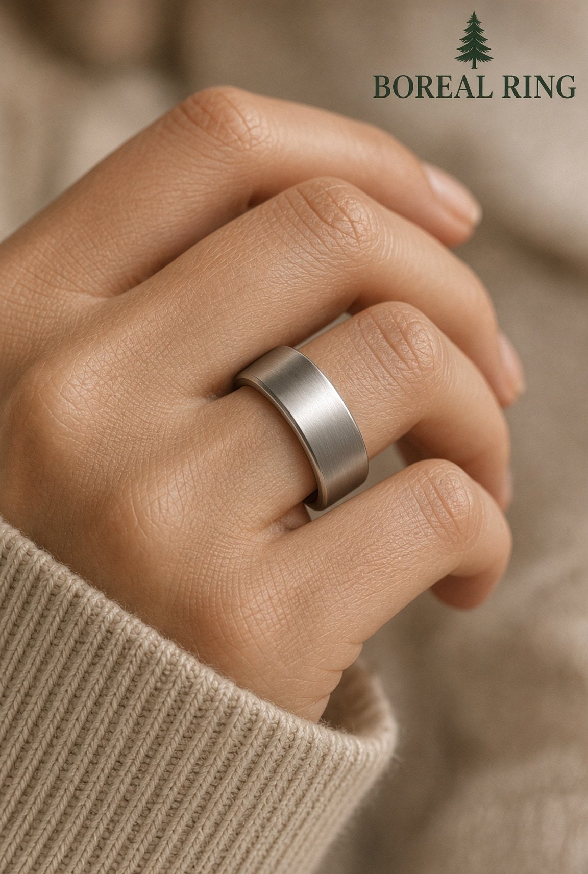 The Boreal Ring held in hand